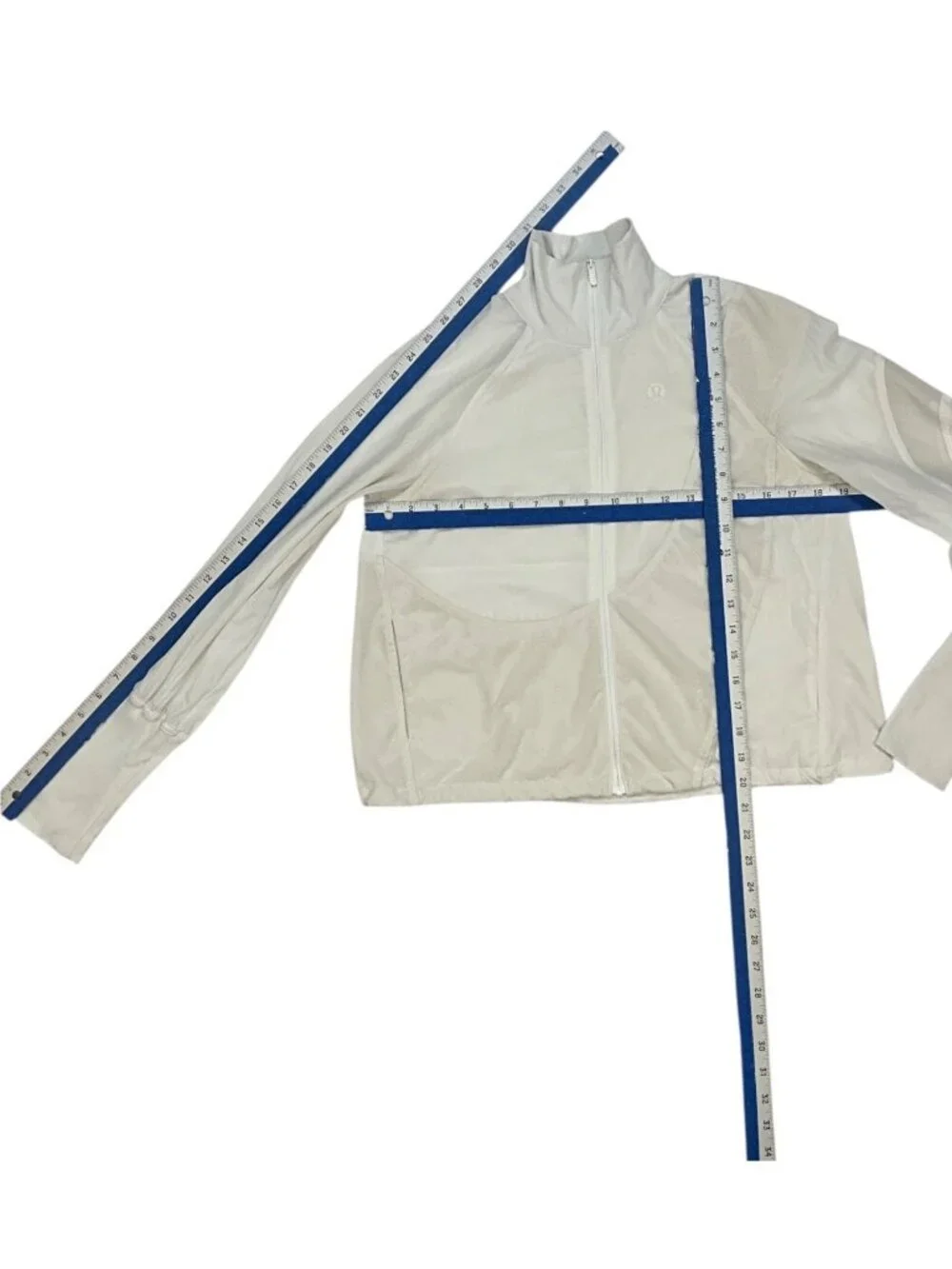 Lululemon Lightweight Tennis Full Zip Track Jacket 2 White